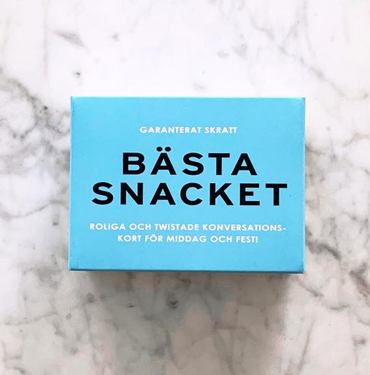 Spel Bästa Snacket • Pryloteket