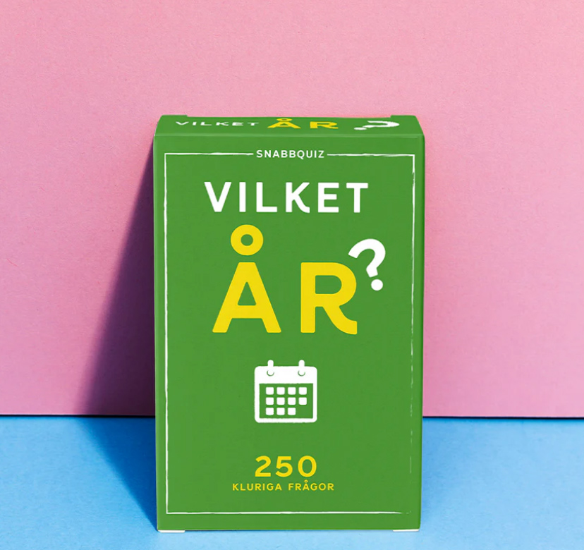 Snabbquiz: Vilket År