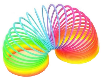 Slinky Spring Rainbow