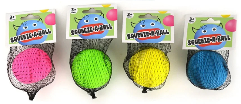 Super stretchy squeeze ball