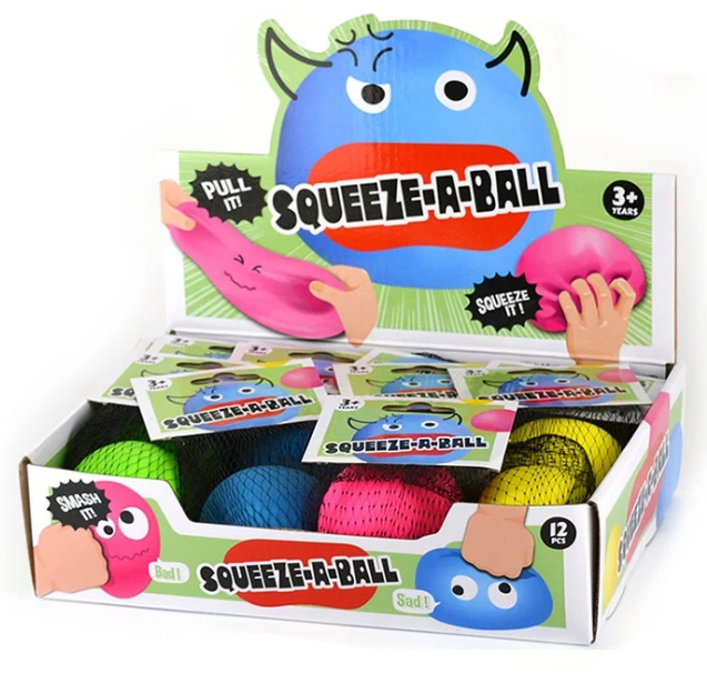 Super stretchy squeeze ball • Pryloteket