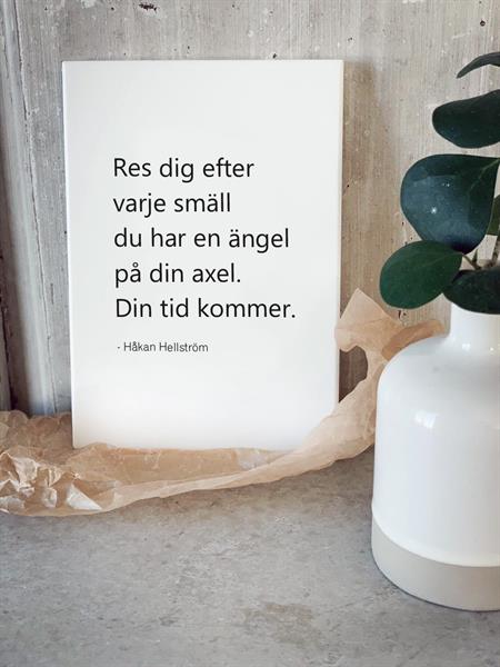 Tavla Din tid kommer - Håkan Hellström