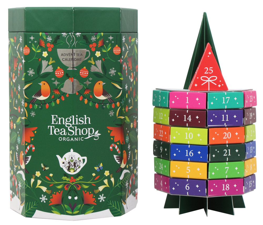 *FÖRBOKNING* Adventskalender Julgran med te - English Tea Shop • Pryloteket