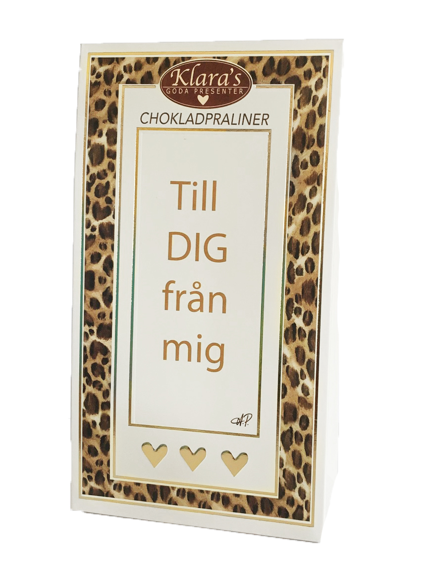 Till Dig från Mig - Lyxiga chokladpraliner • Pryloteket