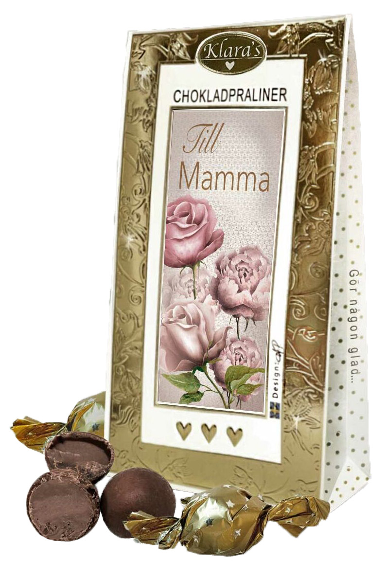 Till mamma - Lyxiga chokladpraliner • Pryloteket