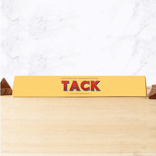 Toblerone "Tack", 100g • Pryloteket