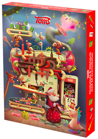 Toms Julfabrik Julkalender • Pryloteket