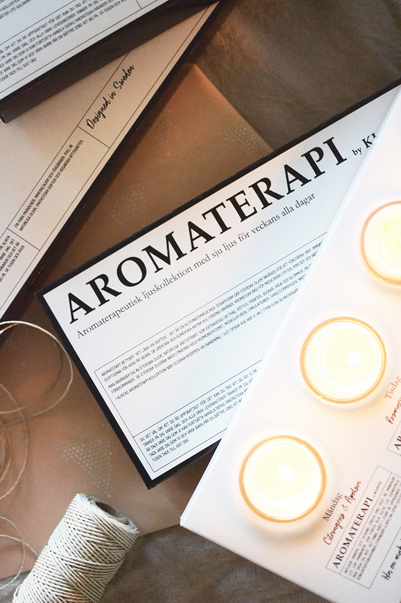 Veckokollektion Aromaterapi från Klinta