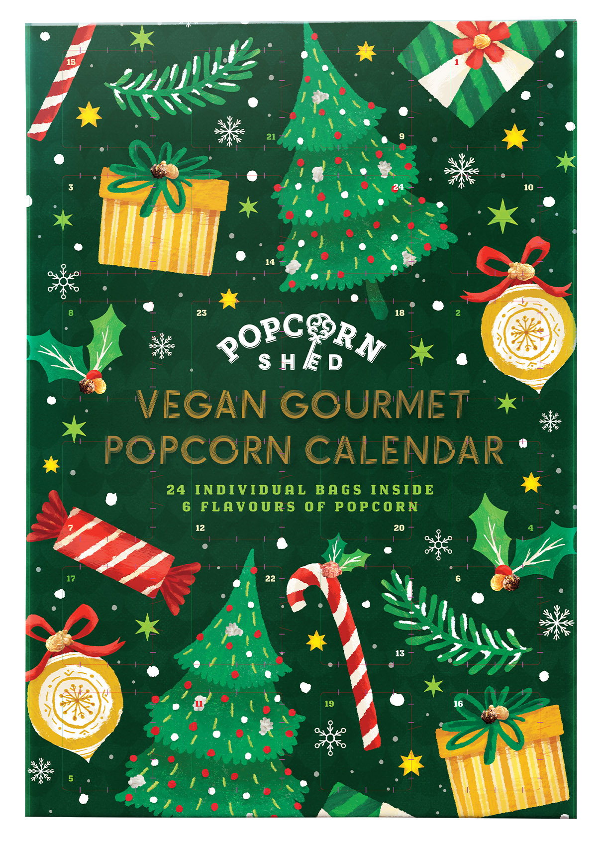 *FÖRBOKNING* Vegansk Gourmet Popcorn Kalender • Pryloteket